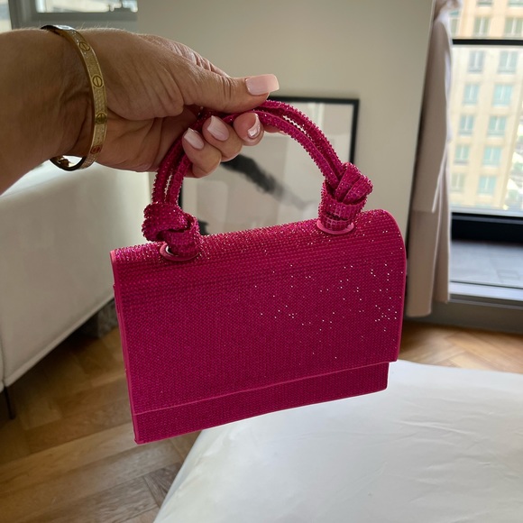 Pink Sparkly Zara Bag - like new - Picture 6 of 8